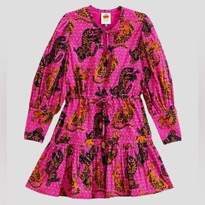 Pink Wild Leapards Mini Dress by Farm Rio